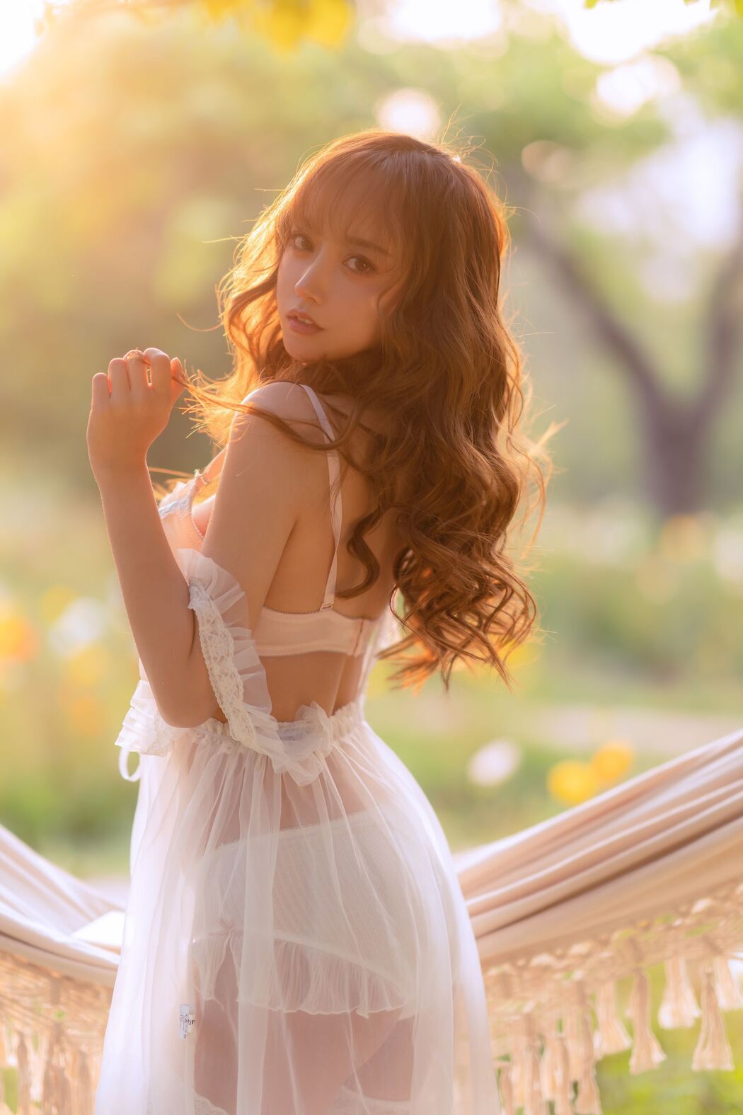 [Net Red COSER Photo] Douyu Rice Noodles sama Photo - Summer Limited Hammock