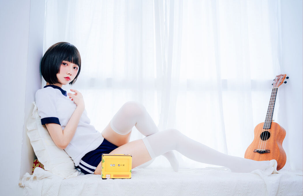 [Internet celebrity COSER photo] Anime blogger Guobaa sauce w - gym suit