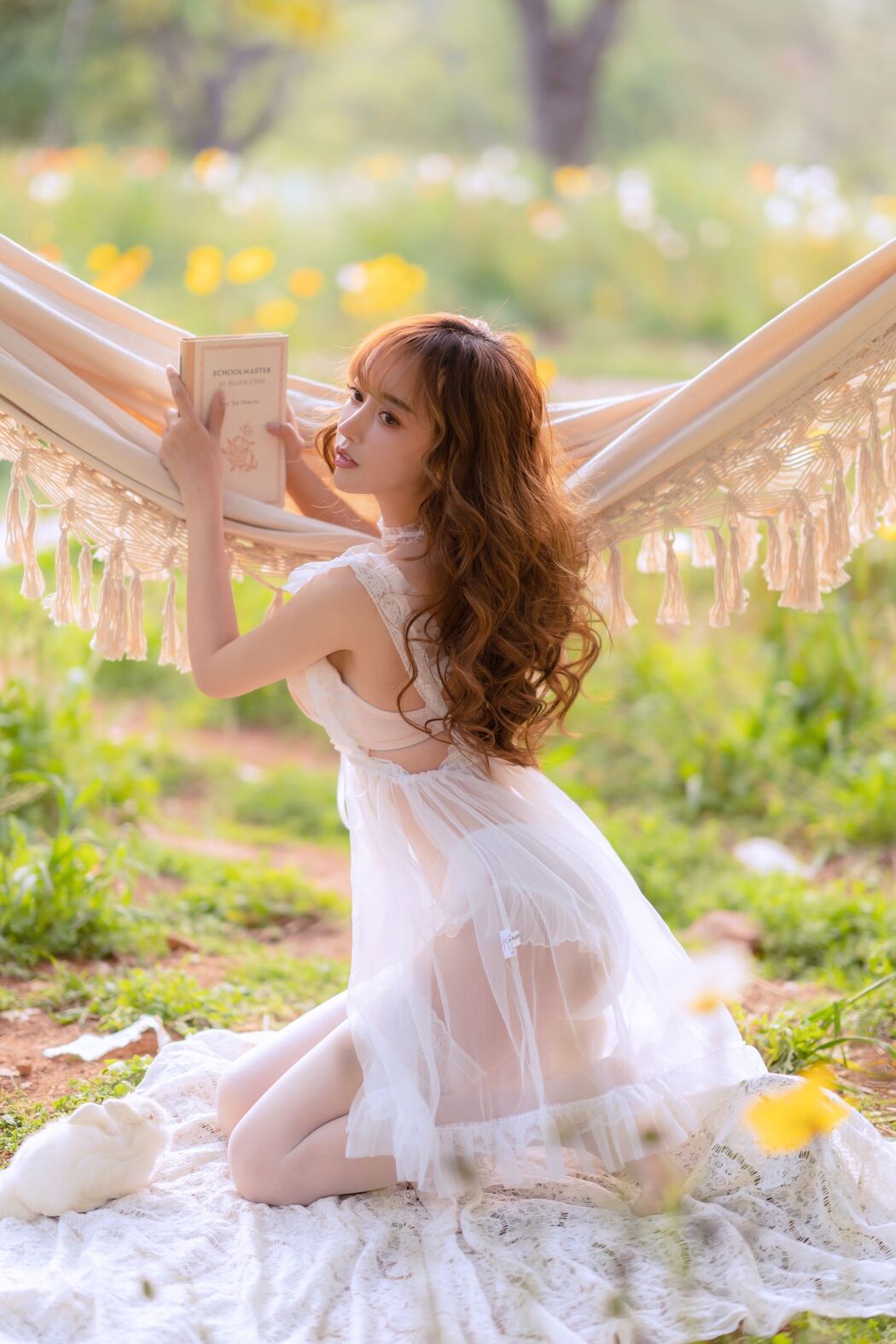 [Net Red COSER Photo] Douyu Rice Noodles sama Photo - Summer Limited Hammock
