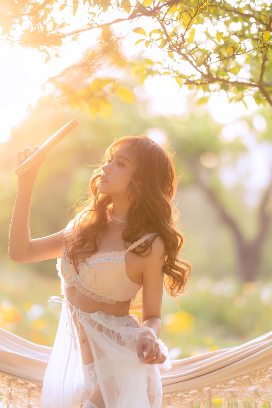 [Net Red COSER Photo] Douyu Rice Noodles sama Photo - Summer Limited Hammock