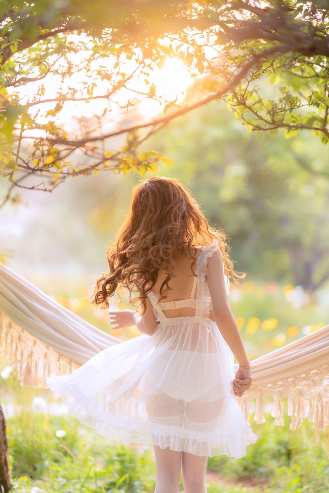 [Net Red COSER Photo] Douyu Rice Noodles sama Photo - Summer Limited Hammock