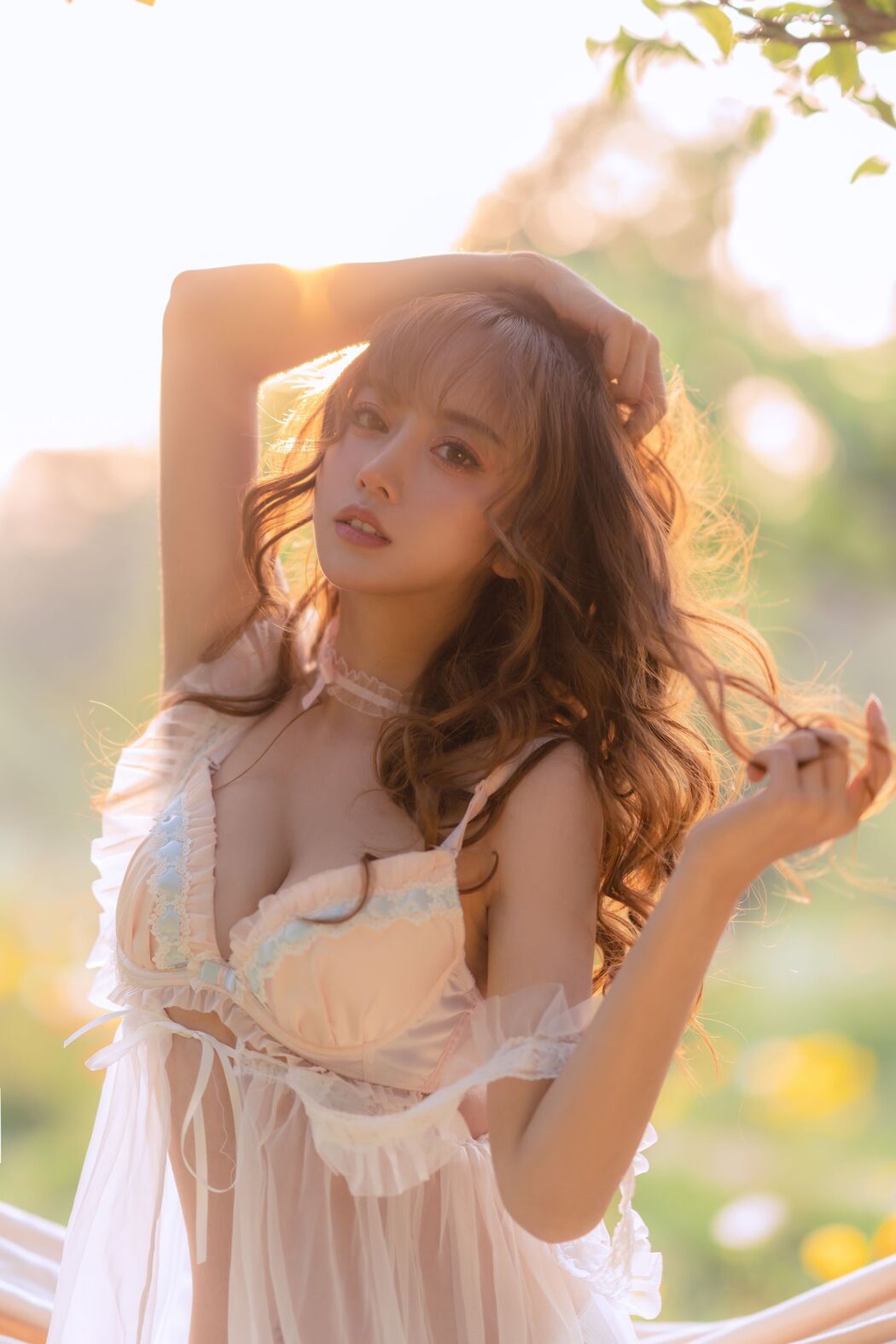 [Net Red COSER Photo] Douyu Rice Noodles sama Photo - Summer Limited Hammock