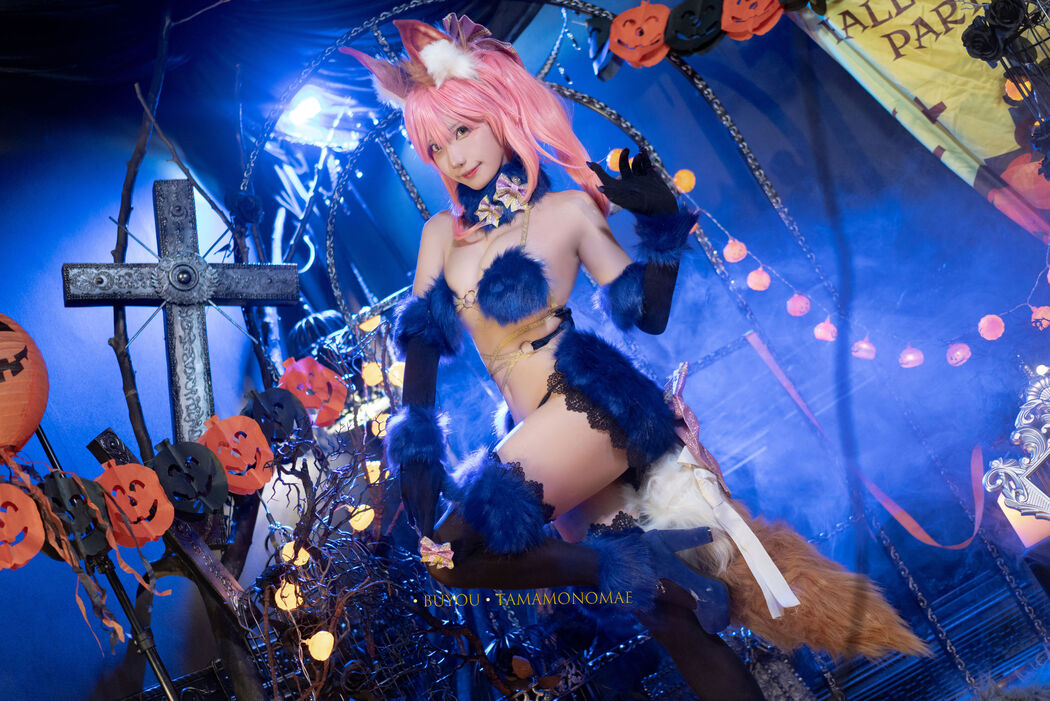 [Net Red COSER Photo] Bu Mikon - Dangerous Beast Tamamo Front