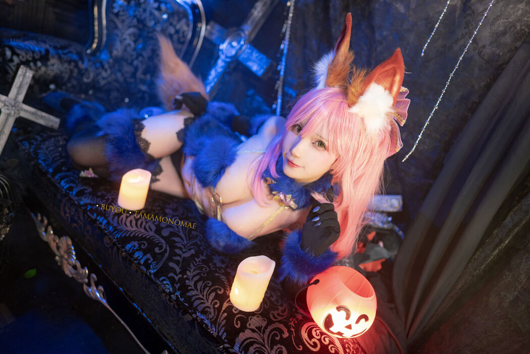 [Net Red COSER Photo] Bu Mikon - Dangerous Beast Tamamo Front
