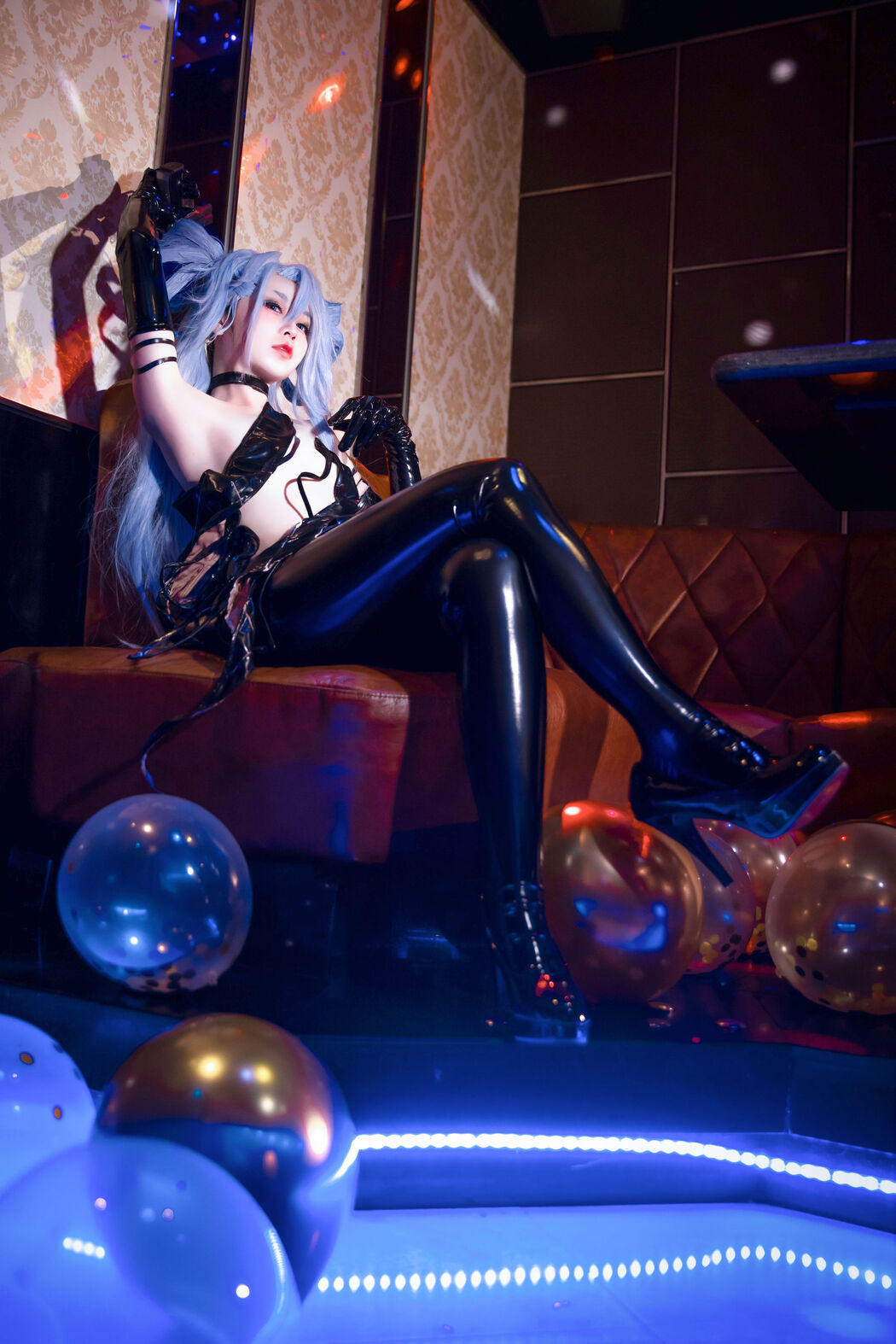 [Internet celebrity COSER photo] Anime blogger G44 will not be hurt - Champagne Monster