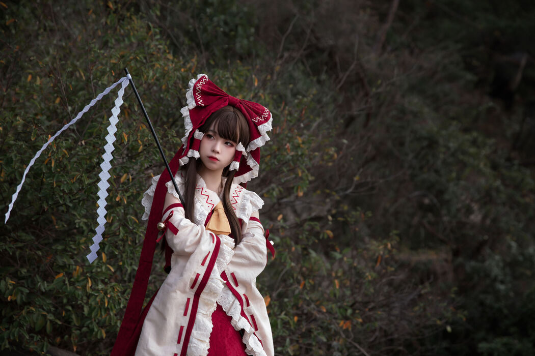 [Net Red COSER Photo] Anime blogger G44 will not be hurt - Reimu