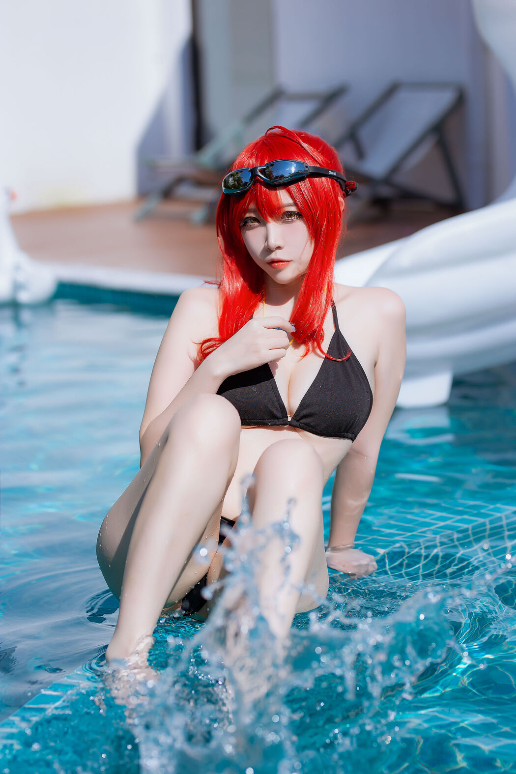 [Welfare COS] Popular Coser Nizo Nisa - Azur Lane Zara Swimsuit