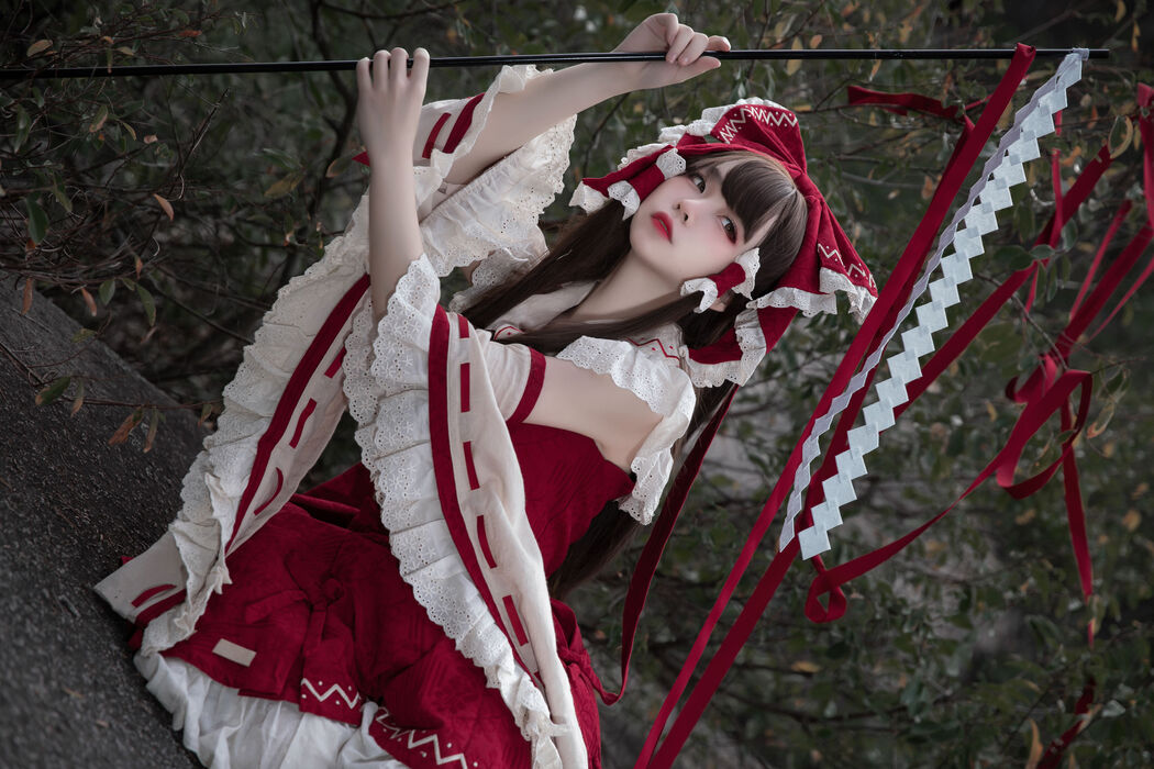 [Net Red COSER Photo] Anime blogger G44 will not be hurt - Reimu