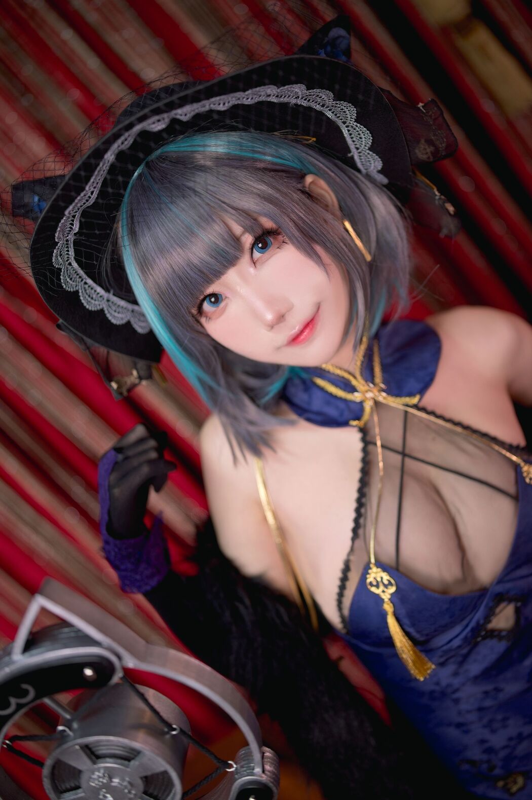 [Internet Celebrity COSER Photo] Bu Mikon - Cheshire Music Gorgeous