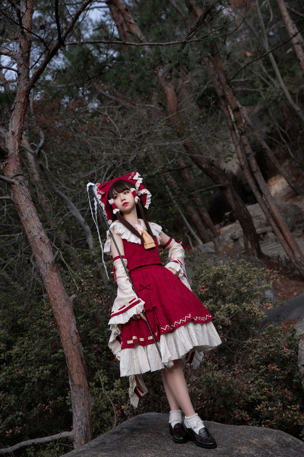 [Net Red COSER Photo] Anime blogger G44 will not be hurt - Reimu