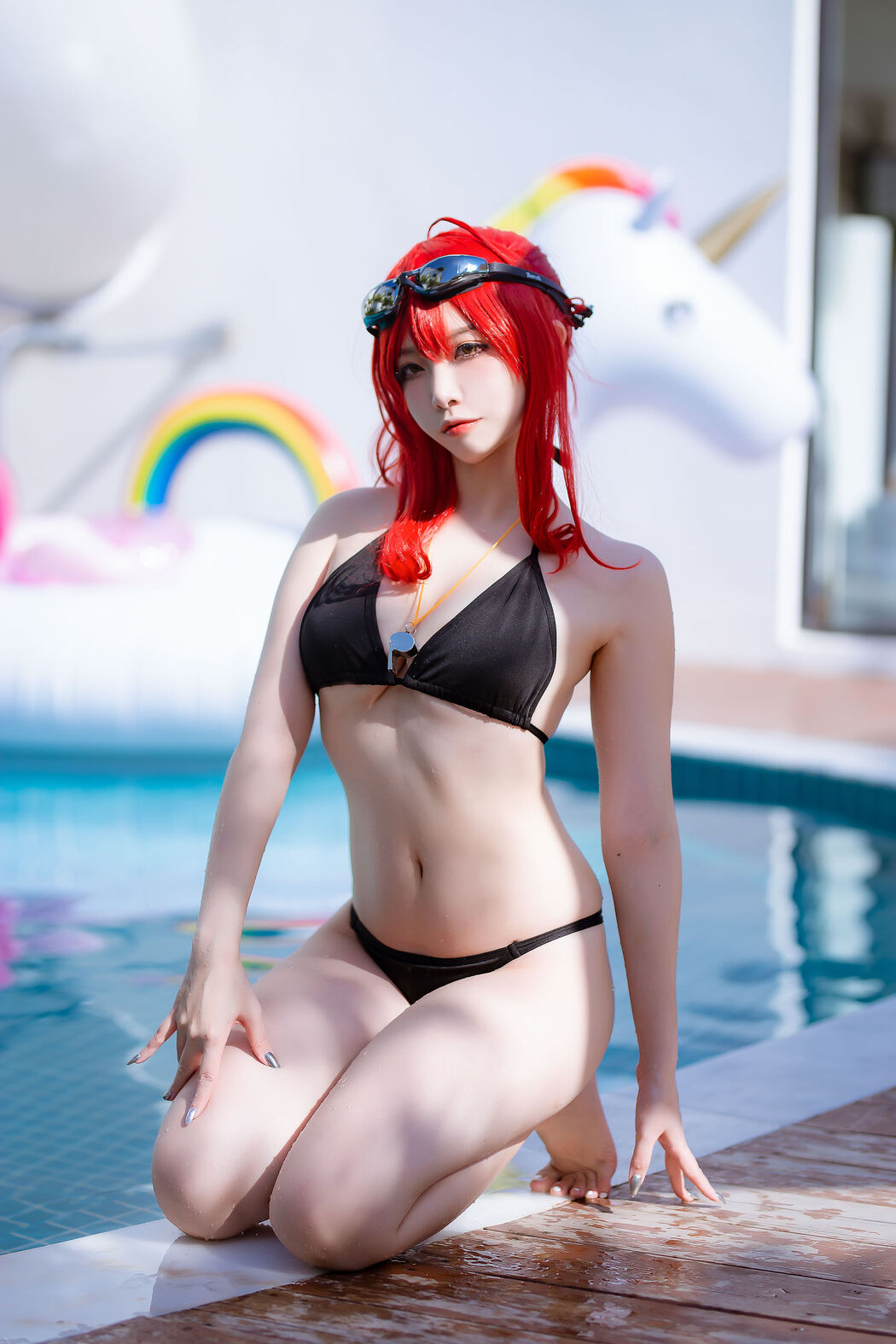 [Welfare COS] Popular Coser Nizo Nisa - Azur Lane Zara Swimsuit