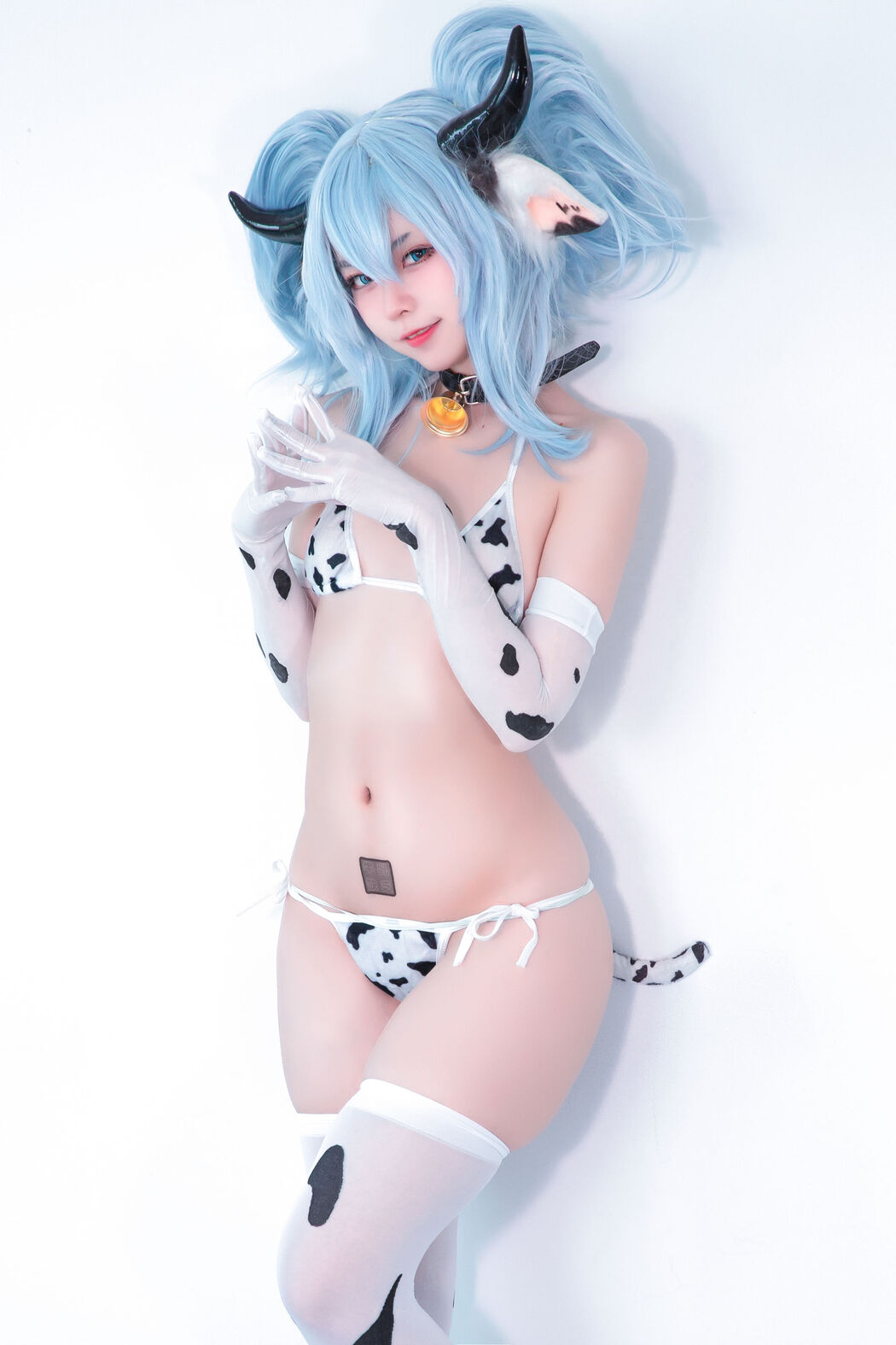 [Internet celebrity COSER photo] Anime blogger G44 will not be hurt - PA-15 Cows