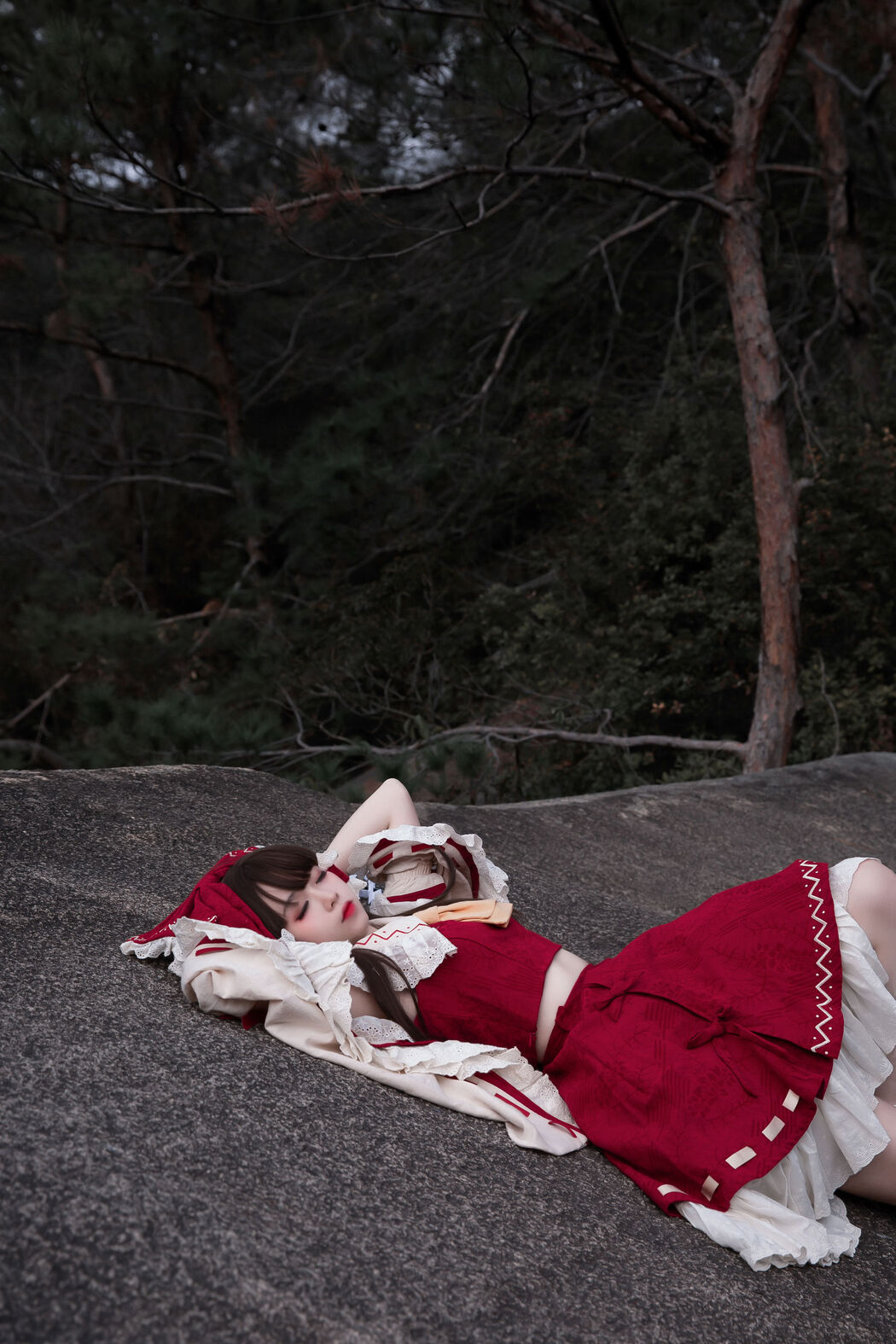 [Net Red COSER Photo] Anime blogger G44 will not be hurt - Reimu