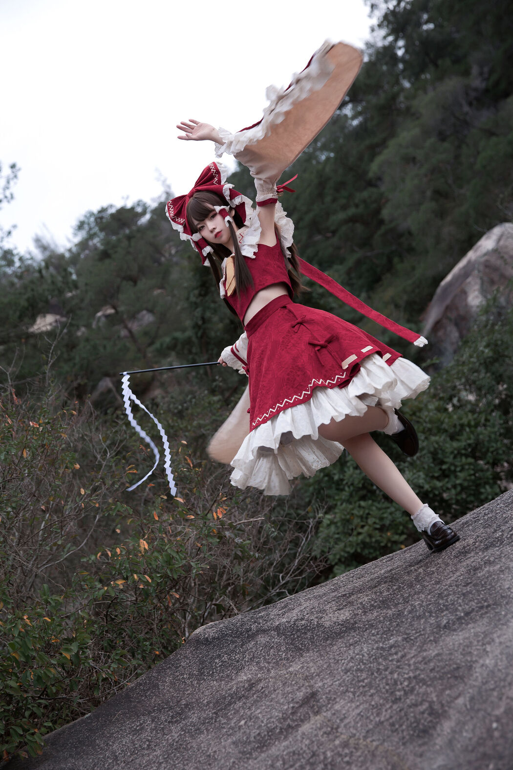 [Net Red COSER Photo] Anime blogger G44 will not be hurt - Reimu