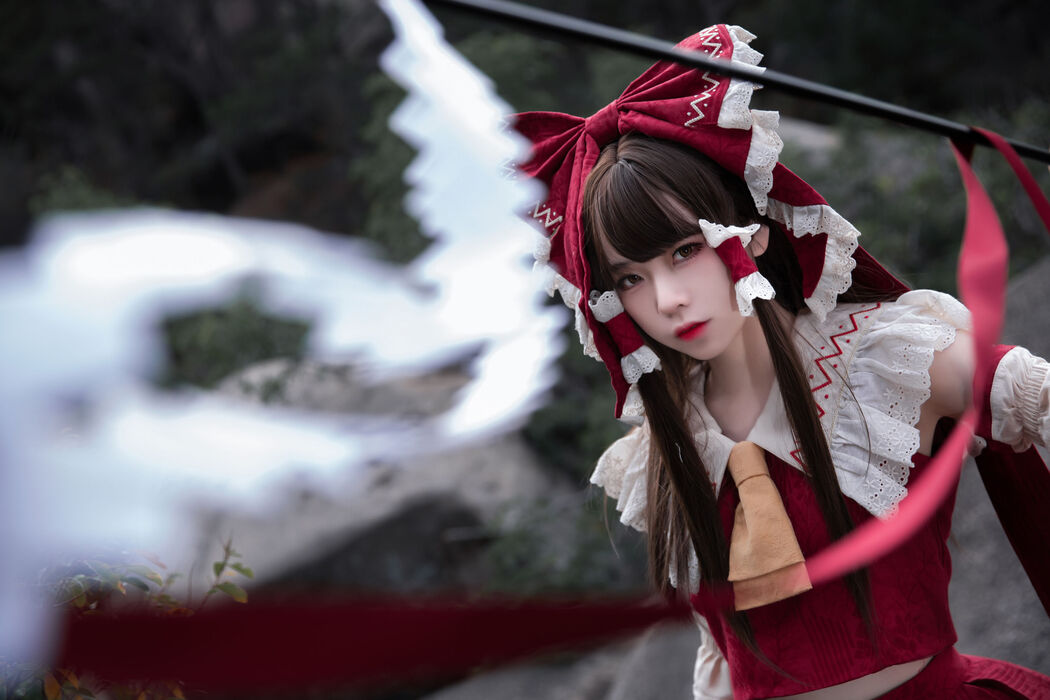 [Net Red COSER Photo] Anime blogger G44 will not be hurt - Reimu Cover Photo