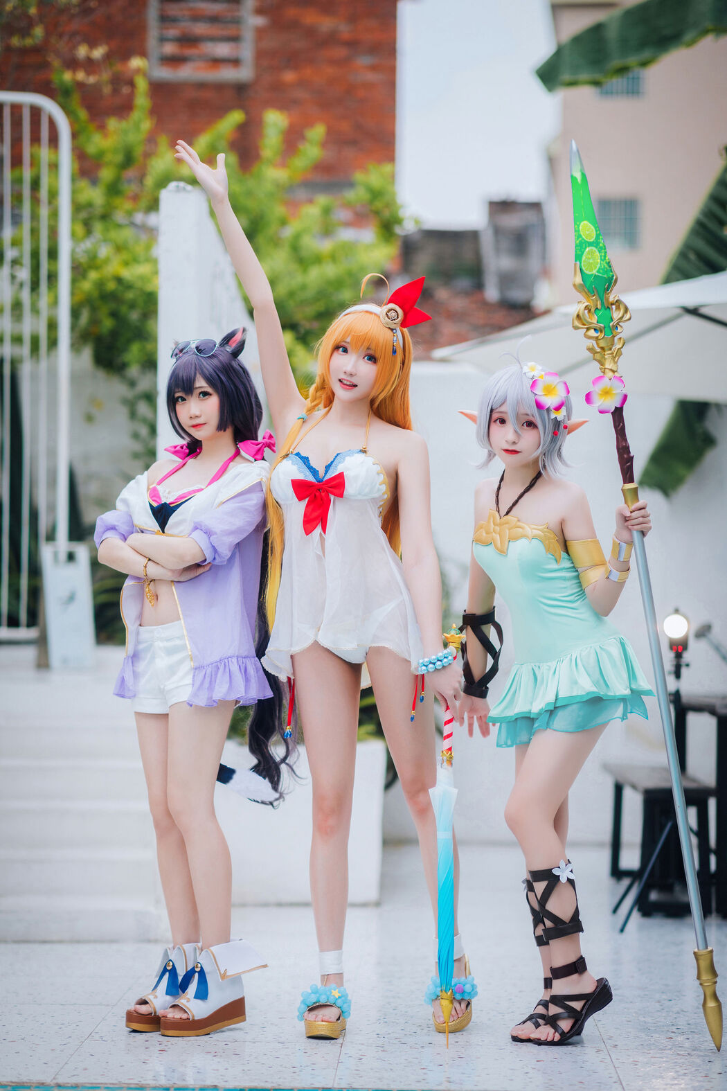 [Net Red COSER Photo] Coser Guashi Sauce Welfare - Princess Link Summer Royal Three