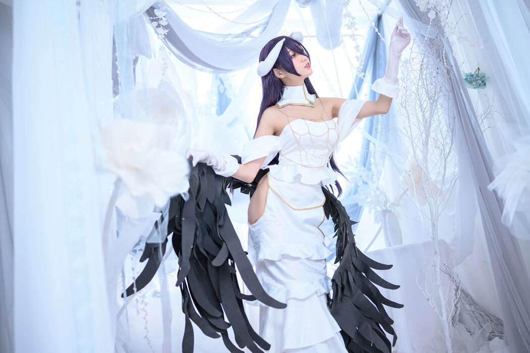 [Internet celebrity COSER photo] Zhou Ji is a cute bunny - Albedo