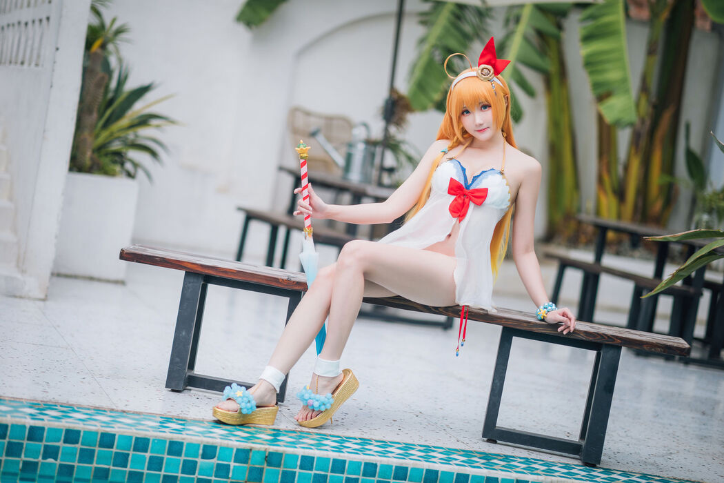 [Net Red COSER Photo] Coser Guashi Sauce Welfare - Princess Link Summer Royal Three