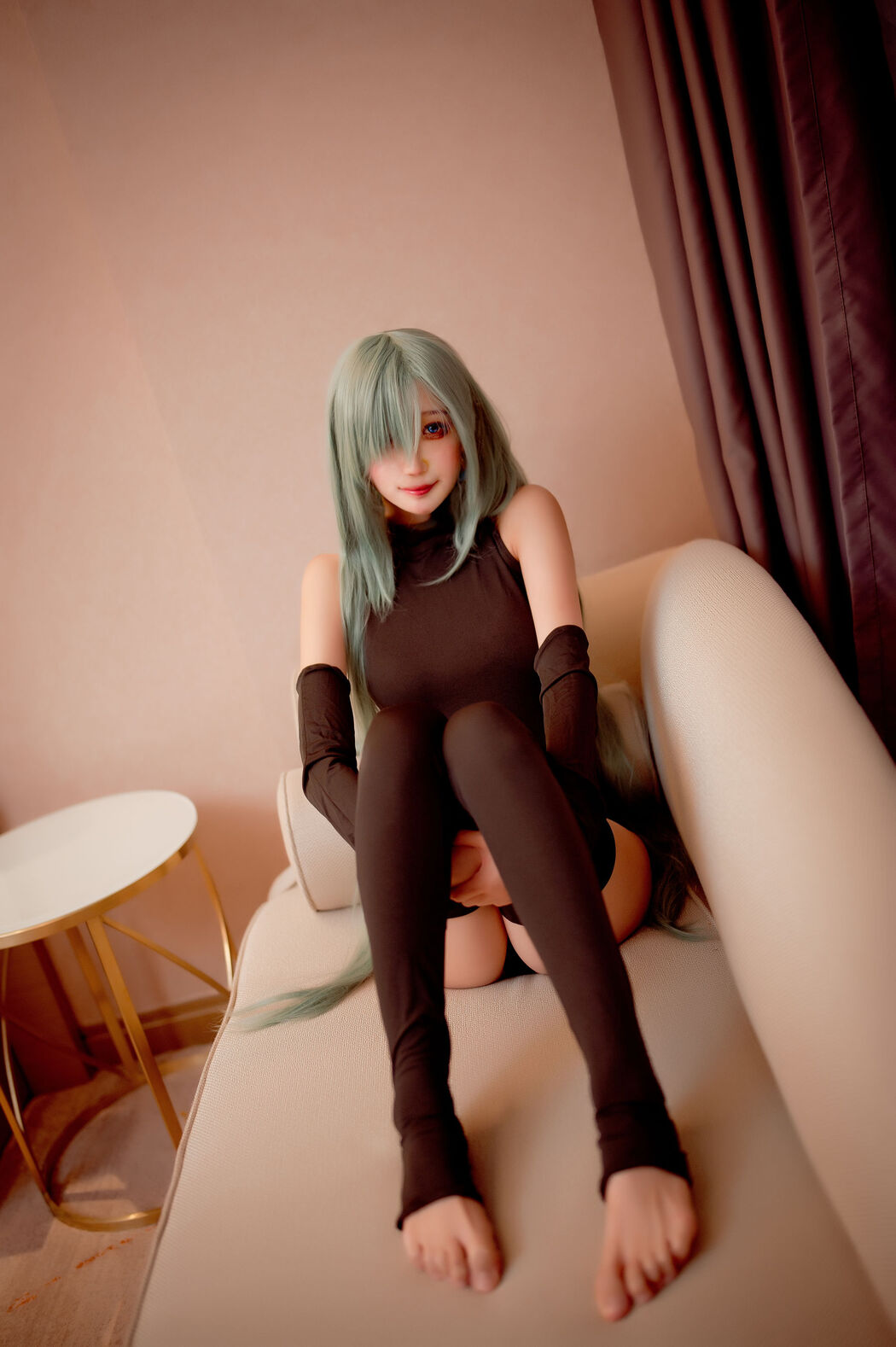[Internet celebrity COSER photo] Zhou Ji is a cute bunny - Elizabeth jumpsuit