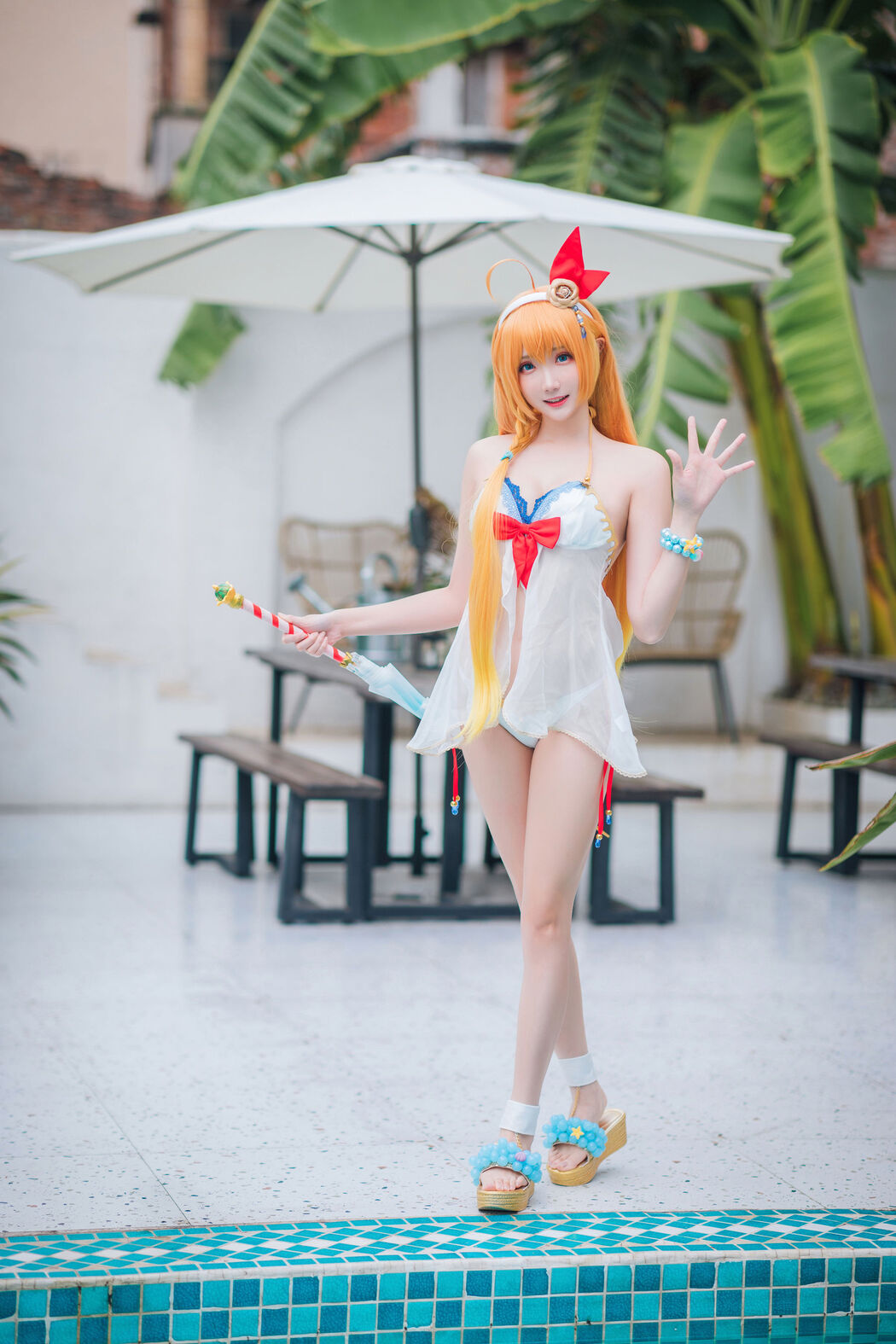 [Net Red COSER Photo] Coser Guashi Sauce Welfare - Princess Link Summer Royal Three