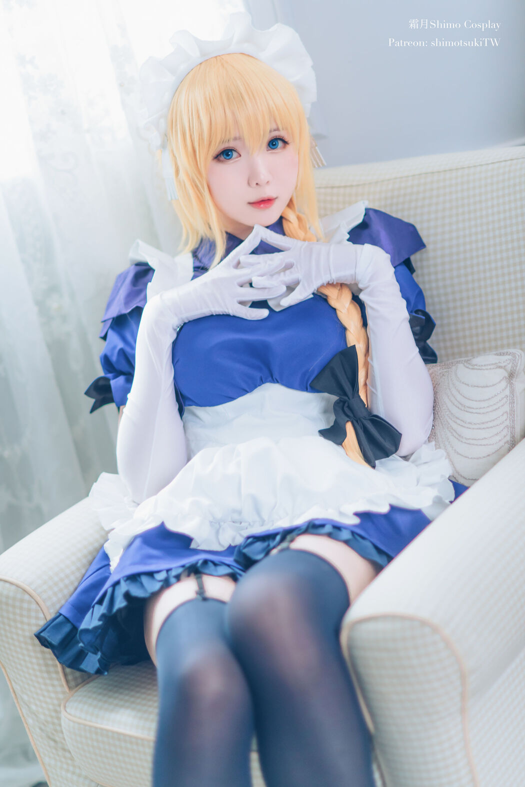 [Net Red COSER Photo] Weibo Girl Paper Cream Moon Shimo - Joan of Arc