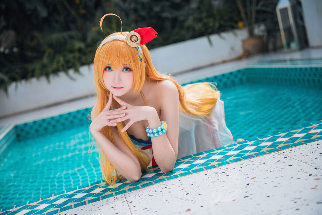 [Net Red COSER Photo] Coser Guashi Sauce Welfare - Princess Link Summer Royal Three