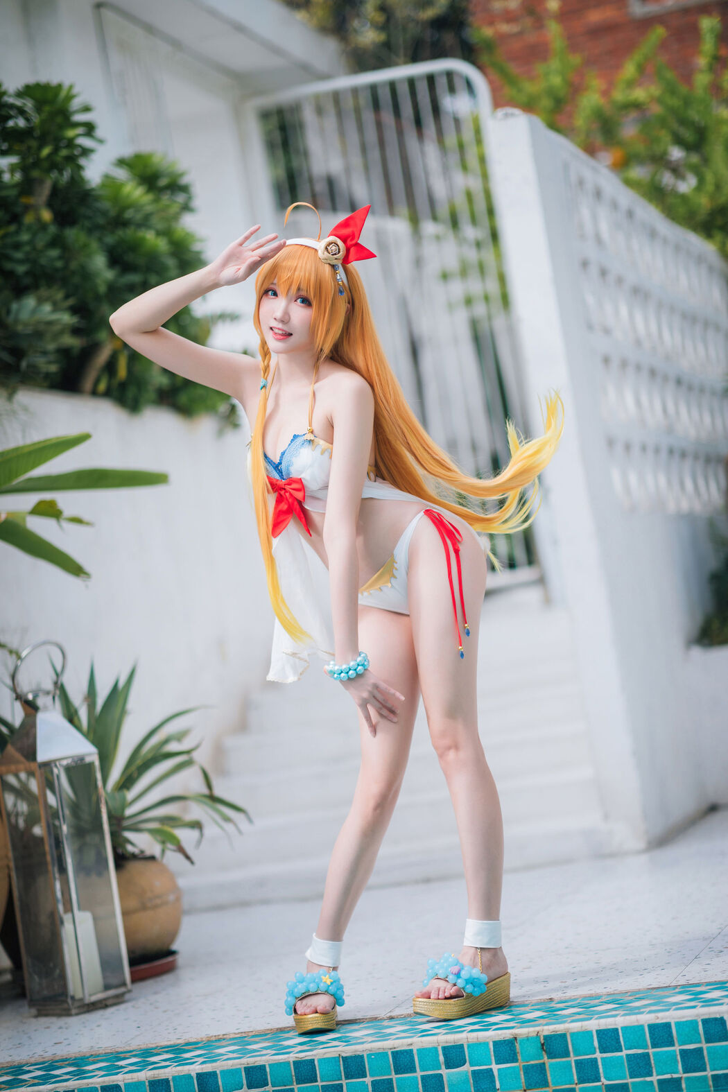 [Net Red COSER Photo] Coser Guashi Sauce Welfare - Princess Link Summer Royal Three