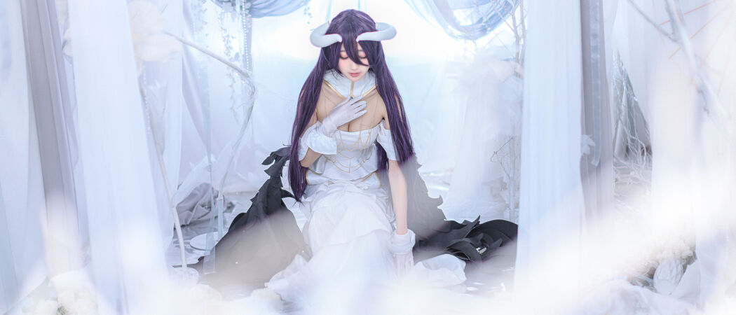 [Internet celebrity COSER photo] Zhou Ji is a cute bunny - Albedo