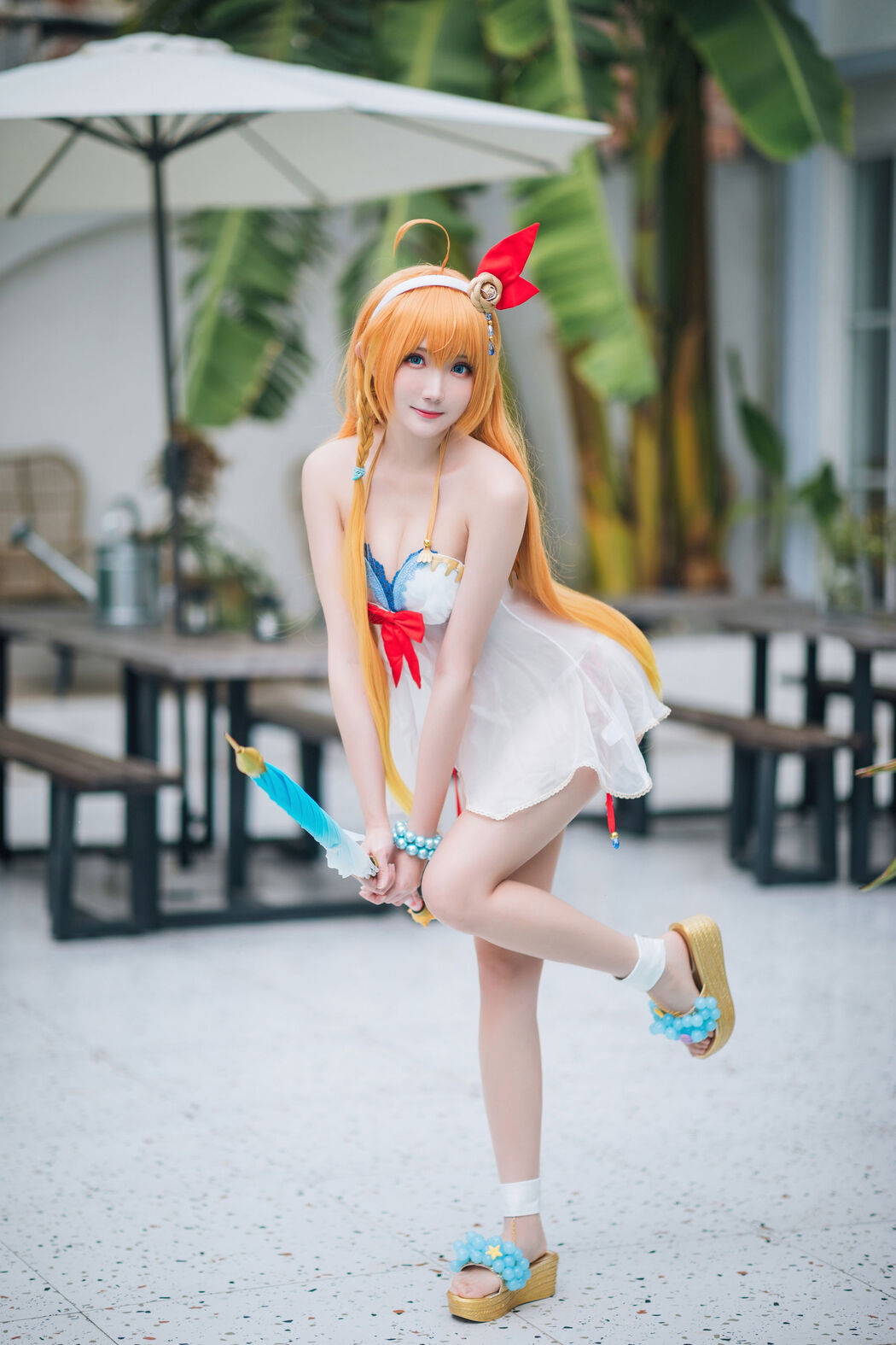 [Net Red COSER Photo] Coser Guashi Sauce Welfare - Princess Link Summer Royal Three
