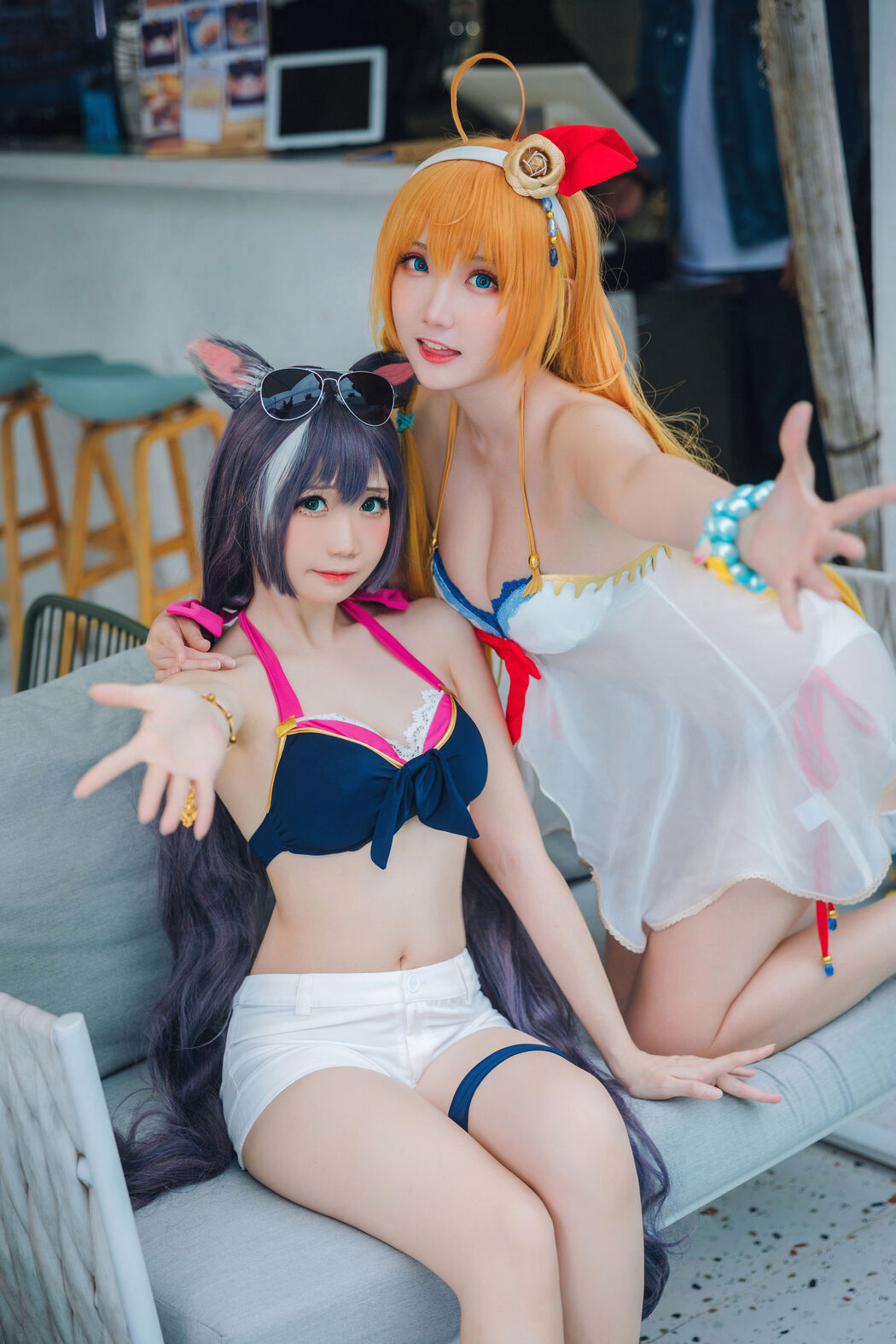 [Net Red COSER Photo] Coser Guashi Sauce Welfare - Princess Link Summer Royal Three