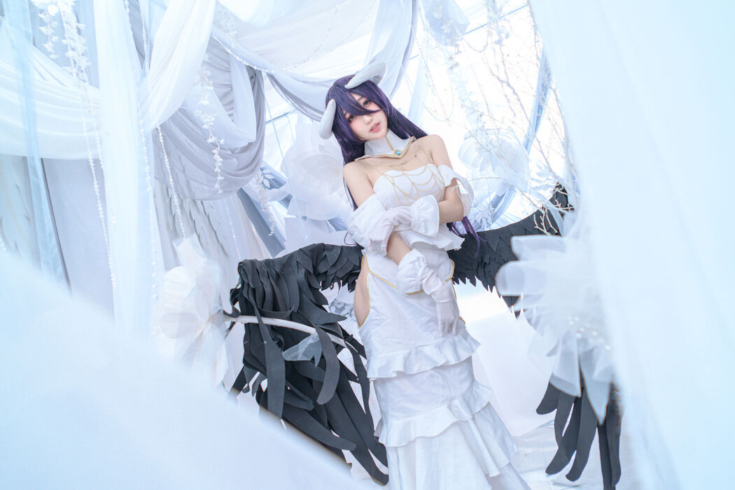 [Internet celebrity COSER photo] Zhou Ji is a cute bunny - Albedo