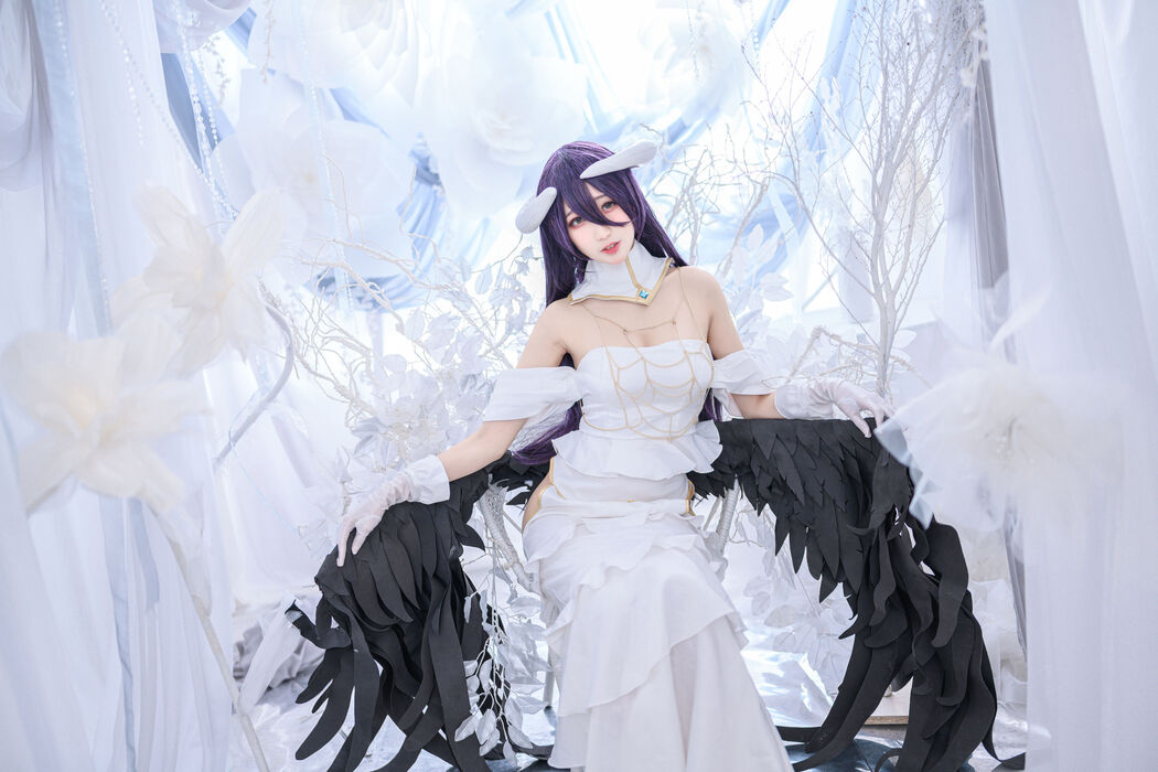 [Internet celebrity COSER photo] Zhou Ji is a cute bunny - Albedo