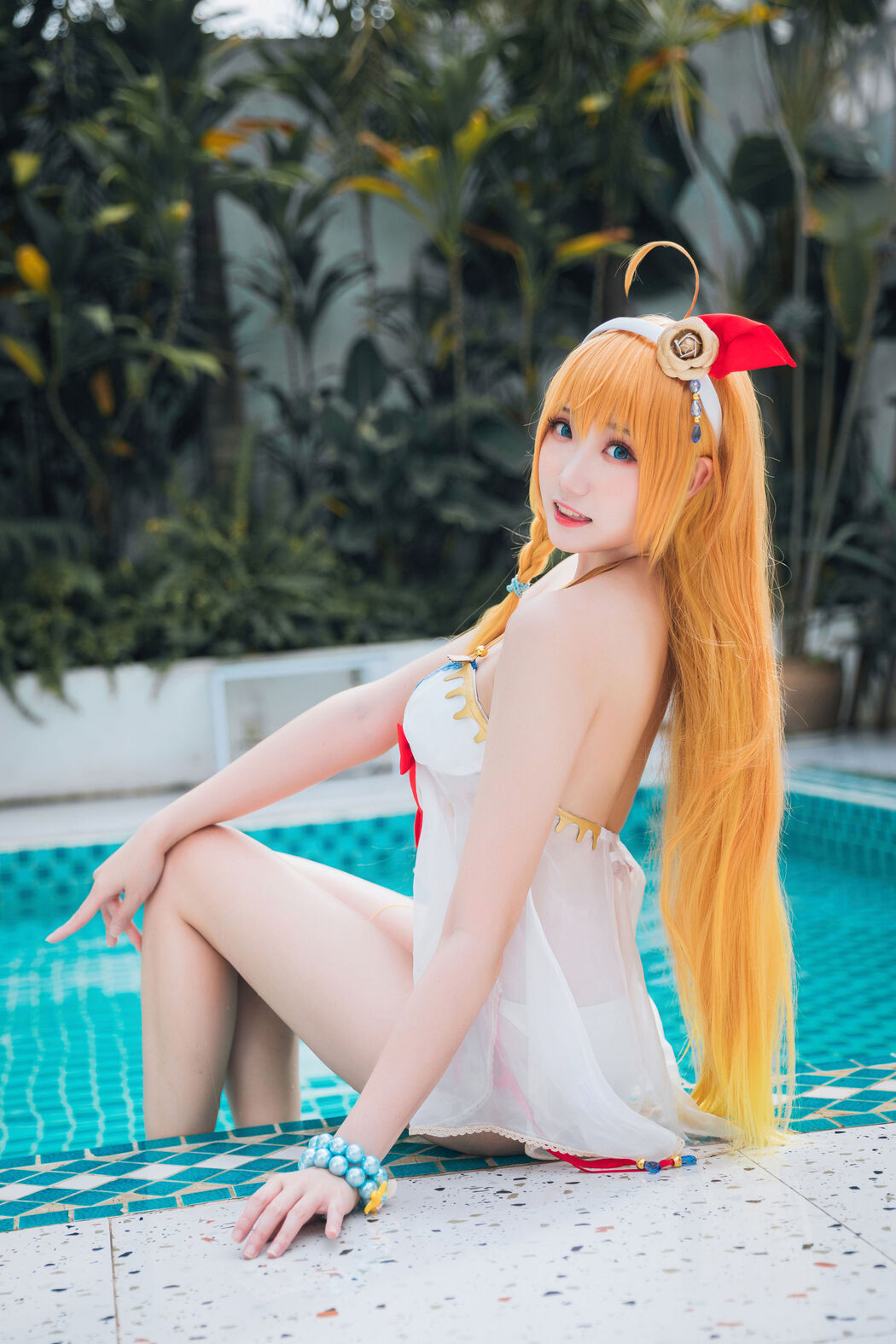 [Net Red COSER Photo] Coser Guashi Sauce Welfare - Princess Link Summer Royal Three