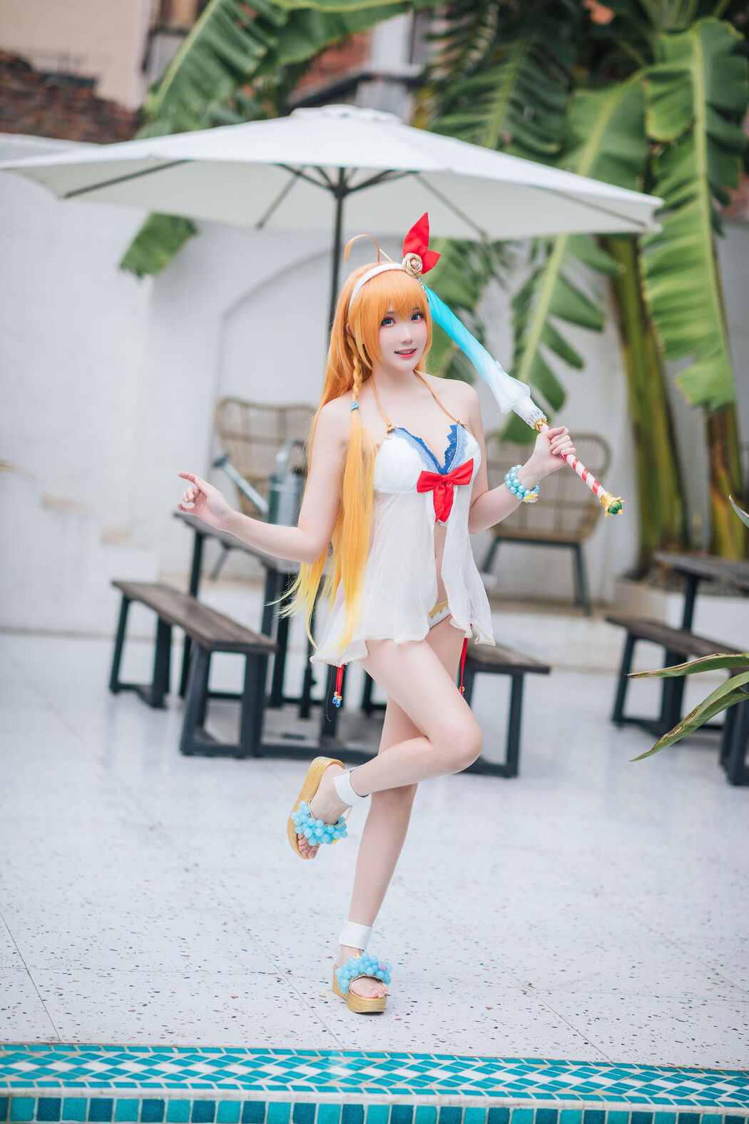 [Net Red COSER Photo] Coser Guashi Sauce Welfare - Princess Link Summer Royal Three
