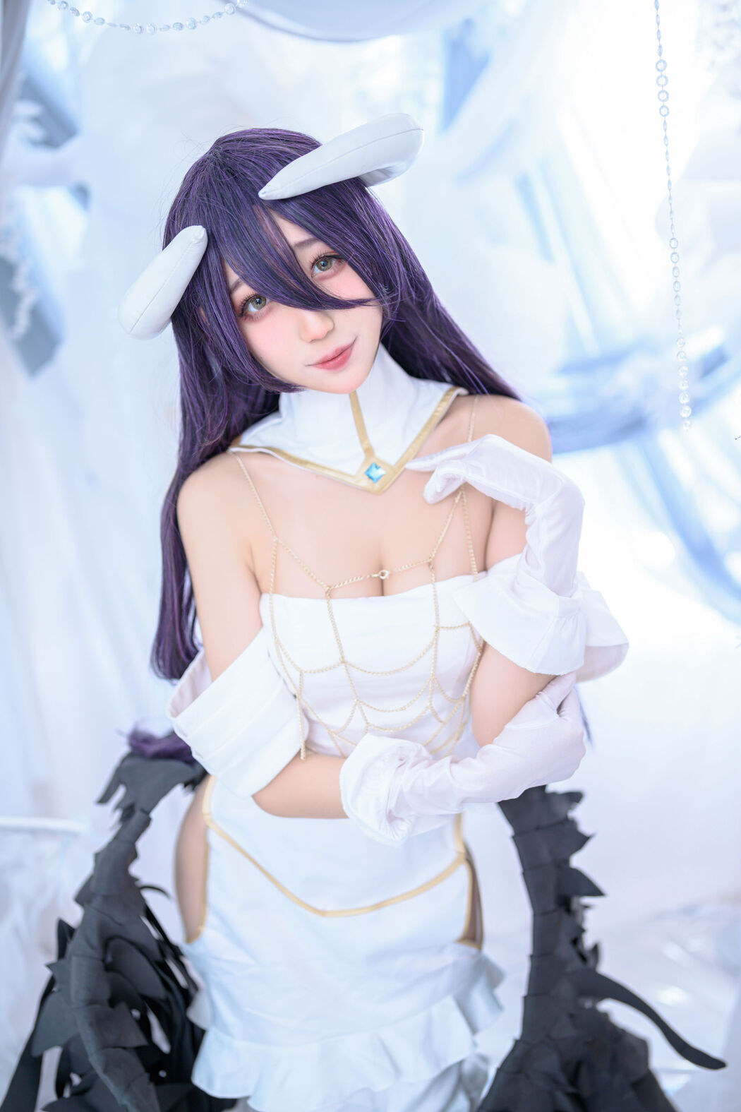[Internet celebrity COSER photo] Zhou Ji is a cute bunny - Albedo