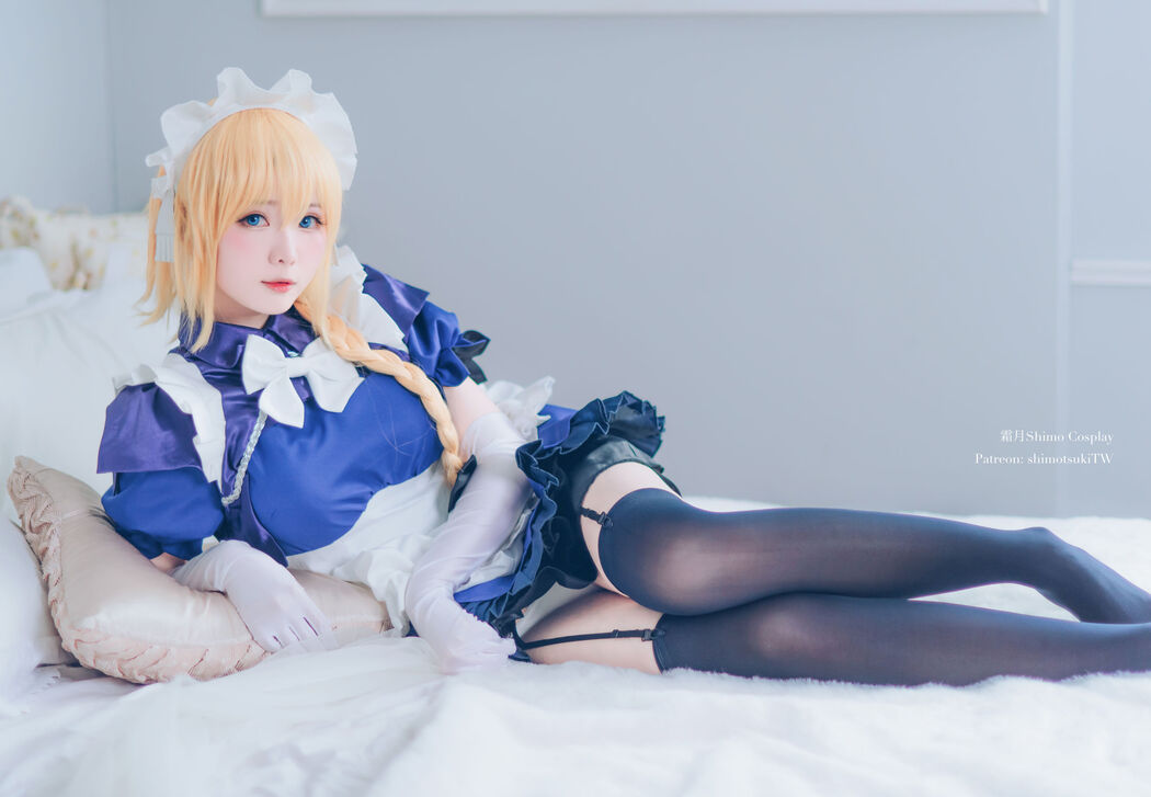 [Net Red COSER Photo] Weibo Girl Paper Cream Moon Shimo - Joan of Arc