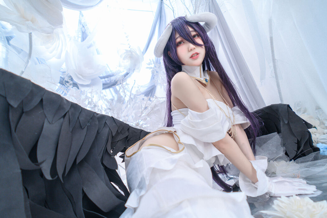 [Internet celebrity COSER photo] Zhou Ji is a cute bunny - Albedo