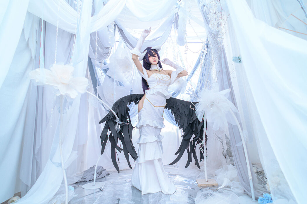 [Internet celebrity COSER photo] Zhou Ji is a cute bunny - Albedo