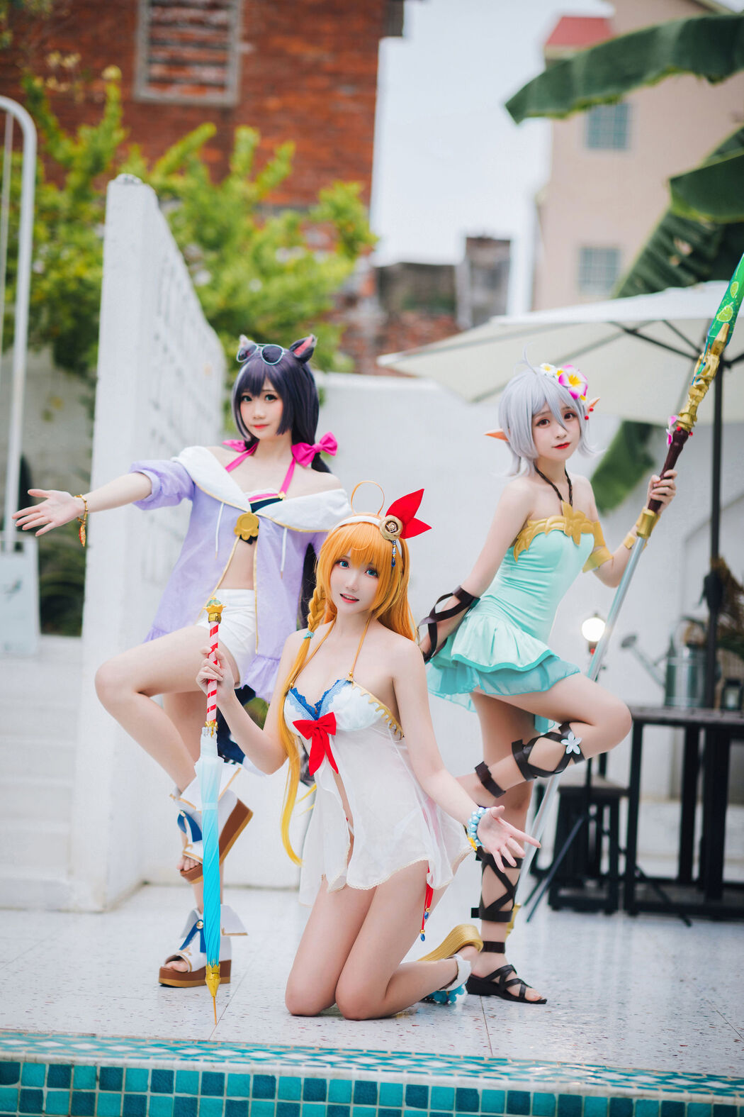 [Net Red COSER Photo] Coser Guashi Sauce Welfare - Princess Link Summer Royal Three