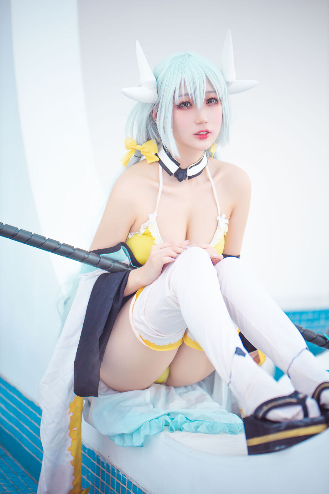 [Internet celebrity COSER photo] Zhou Ji is a cute bunny - Kiyohime