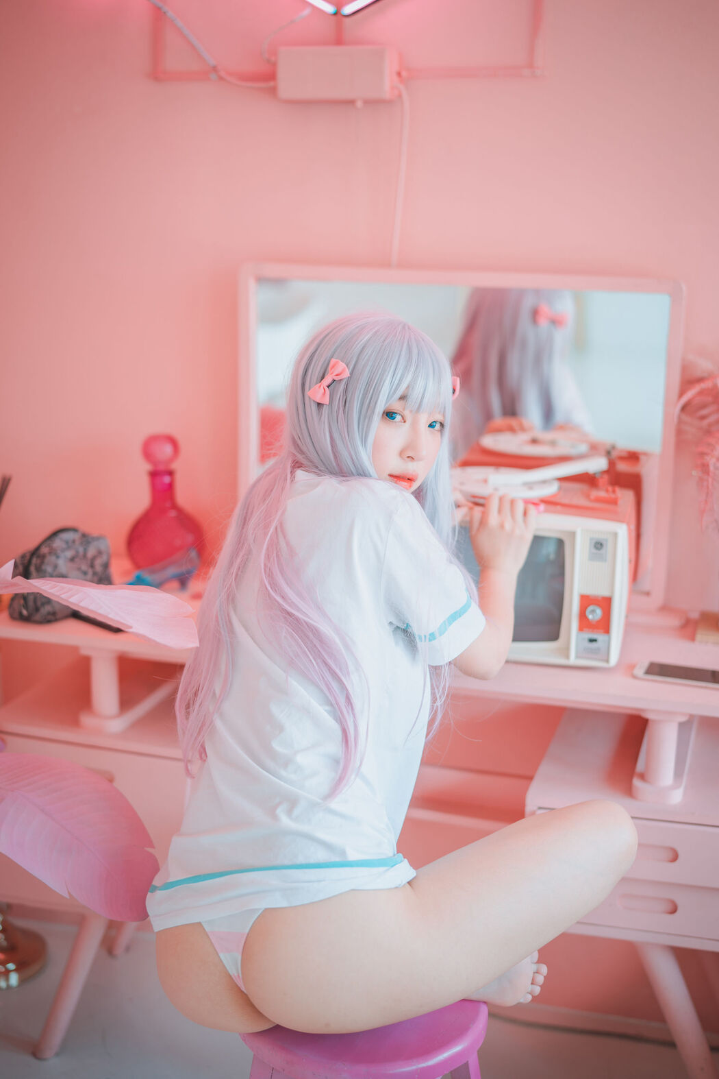 [Net Red COSER Photo] Busty girl Jiang Renqing - Eromanga Sensei