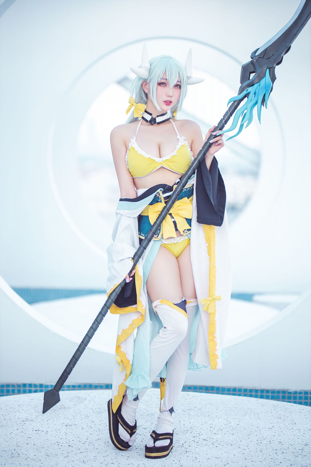 [Internet celebrity COSER photo] Zhou Ji is a cute bunny - Kiyohime