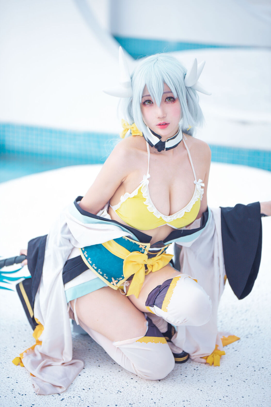 [Internet celebrity COSER photo] Zhou Ji is a cute bunny - Kiyohime
