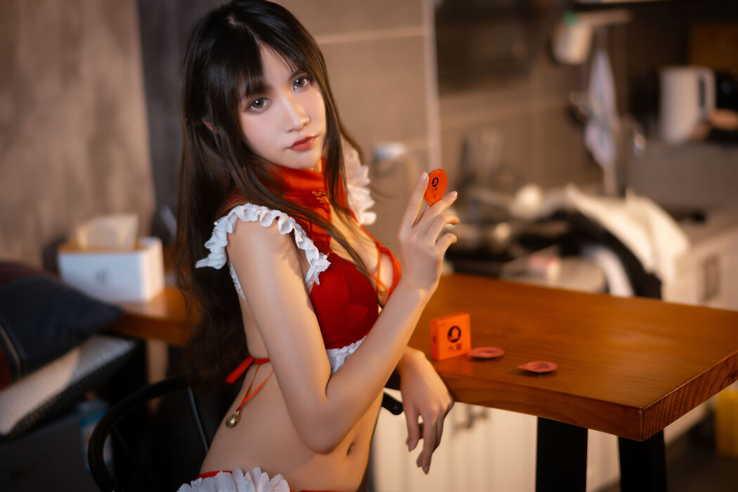 [Net Red COSER Photo] Anime blogger Ruan Yi_Fairy - Elephant Red