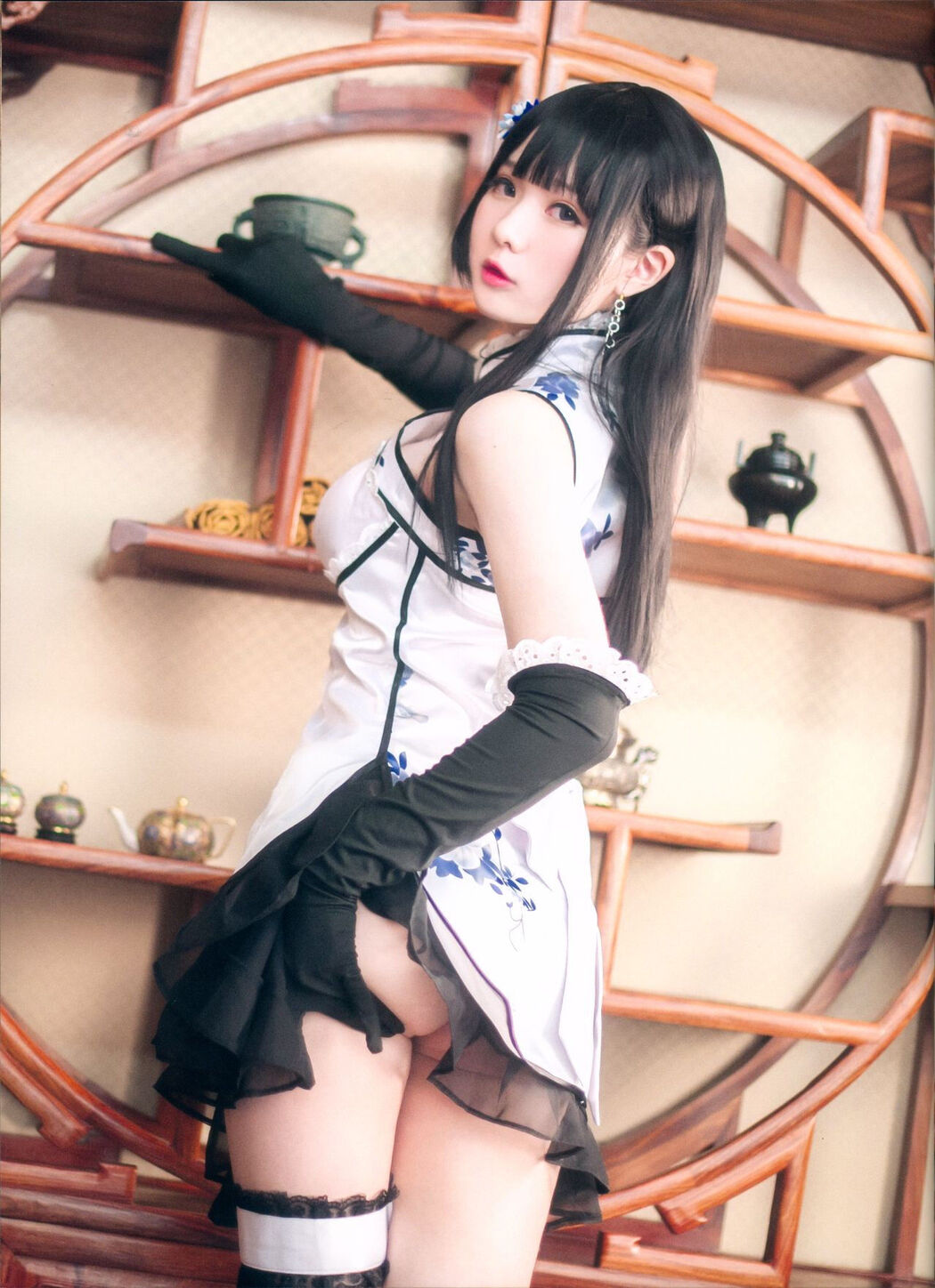 [Internet celebrity COSER photo] Weibo girl Zhishuangyue shimo-Fantasy Jinpingmei