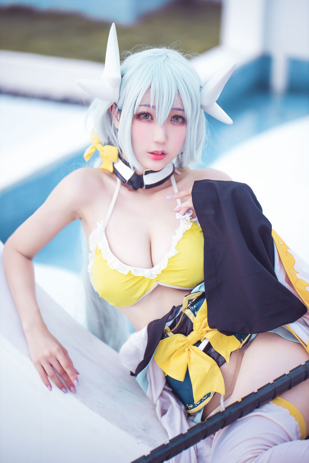 [Internet celebrity COSER photo] Zhou Ji is a cute bunny - Kiyohime