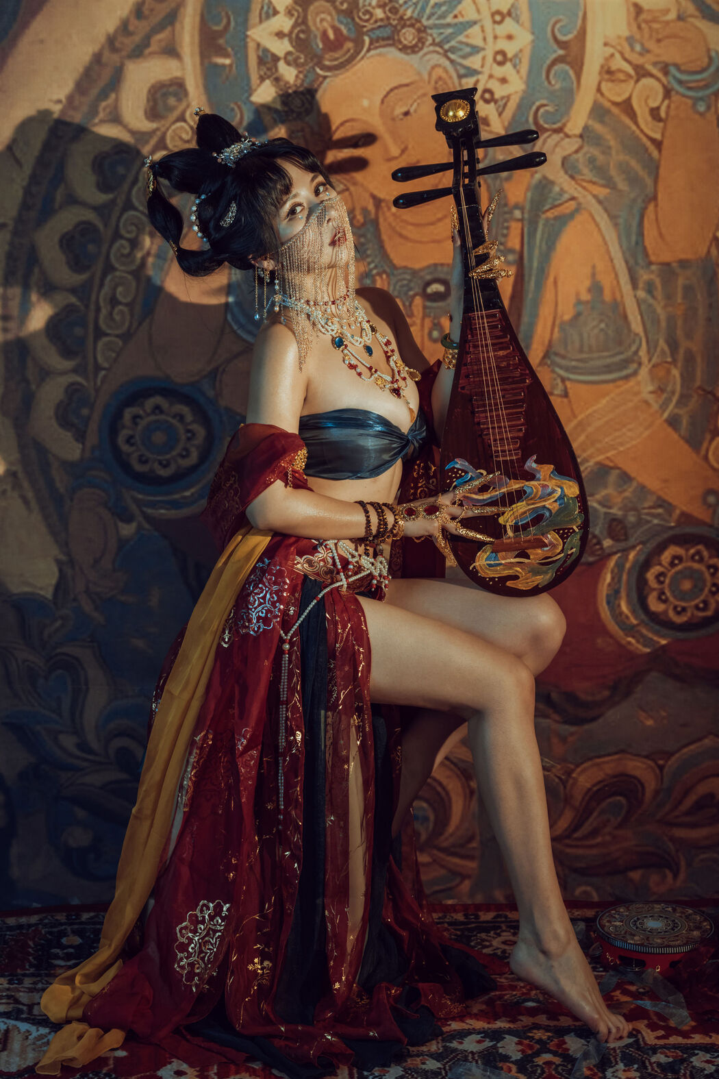 [Internet celebrity COSER photo] Yunxixi - Dunhuang
