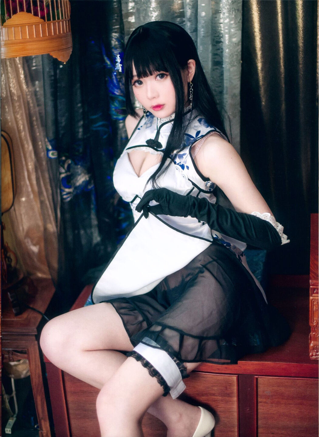 [Internet celebrity COSER photo] Weibo girl Zhishuangyue shimo-Fantasy Jinpingmei
