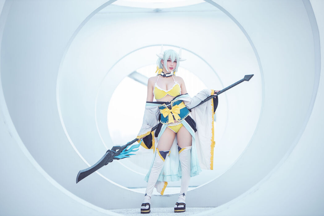 [Internet celebrity COSER photo] Zhou Ji is a cute bunny - Kiyohime