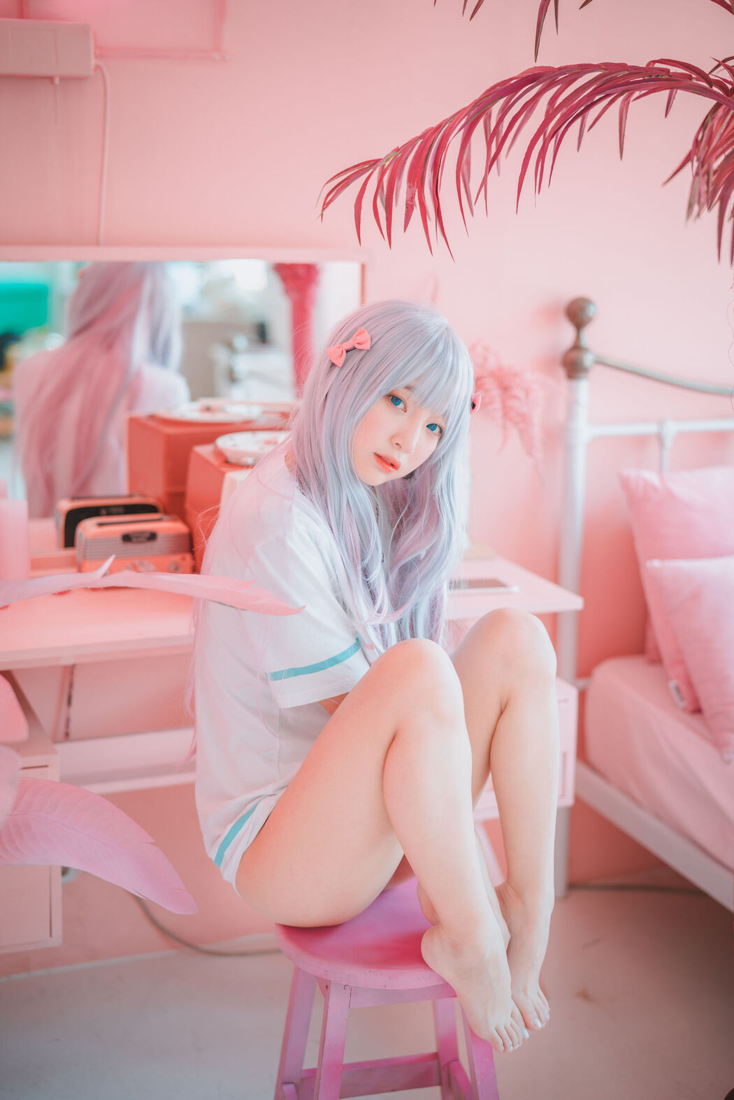 [Net Red COSER Photo] Busty girl Jiang Renqing - Eromanga Sensei